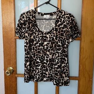Socialite Cheetah Print Shirt